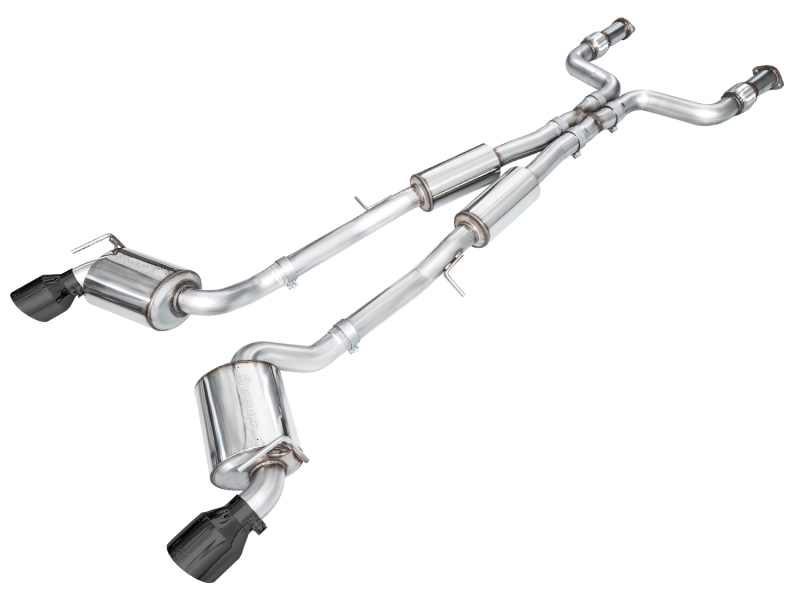 Nissan Z Performance Exhaust - AWE Tuning - Touring Edition Cat Back - Diamond Black - `23-`27